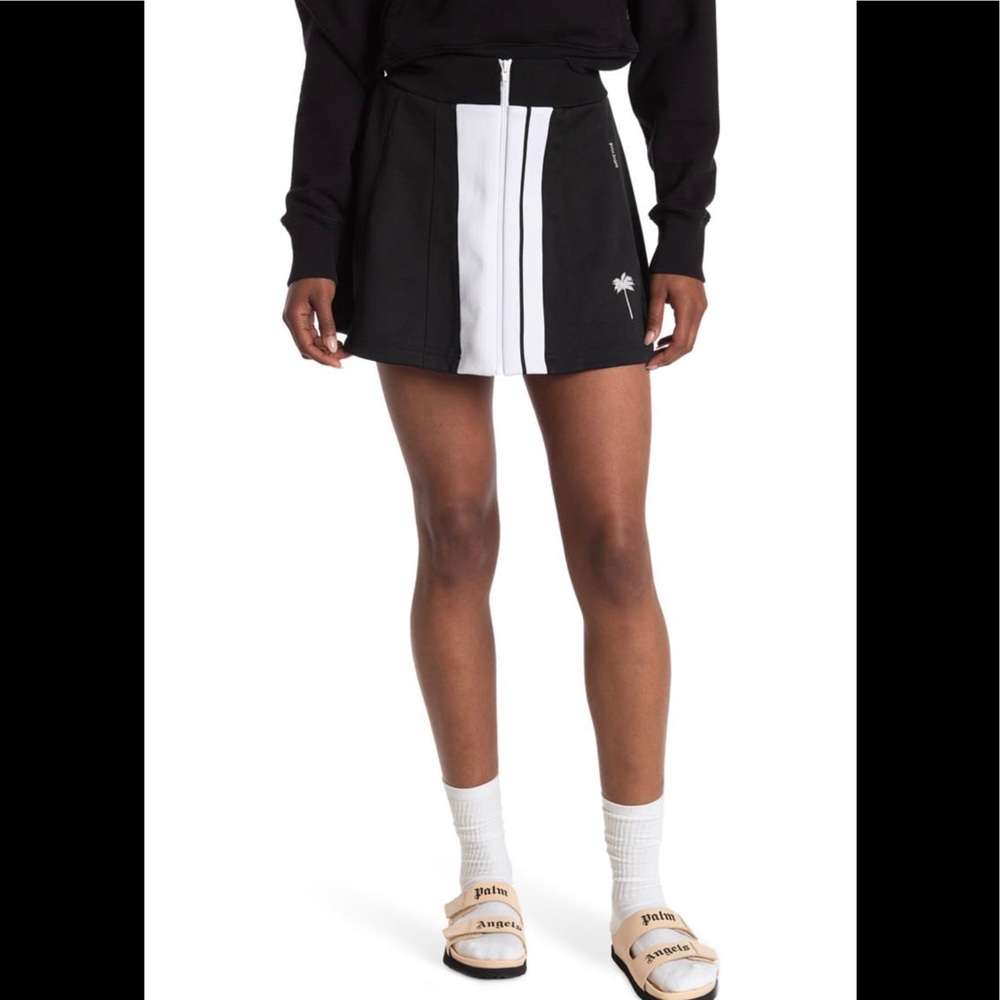 Palm Angels Colorblock Tennis Skirt